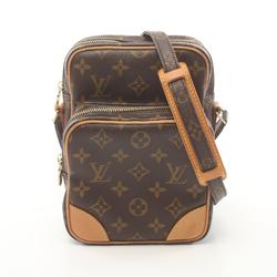 Louis Vuitton LOUIS VUITTON Amazon Monogram Shoulder Bag Coated Canvas Leather Women's Brown M45236