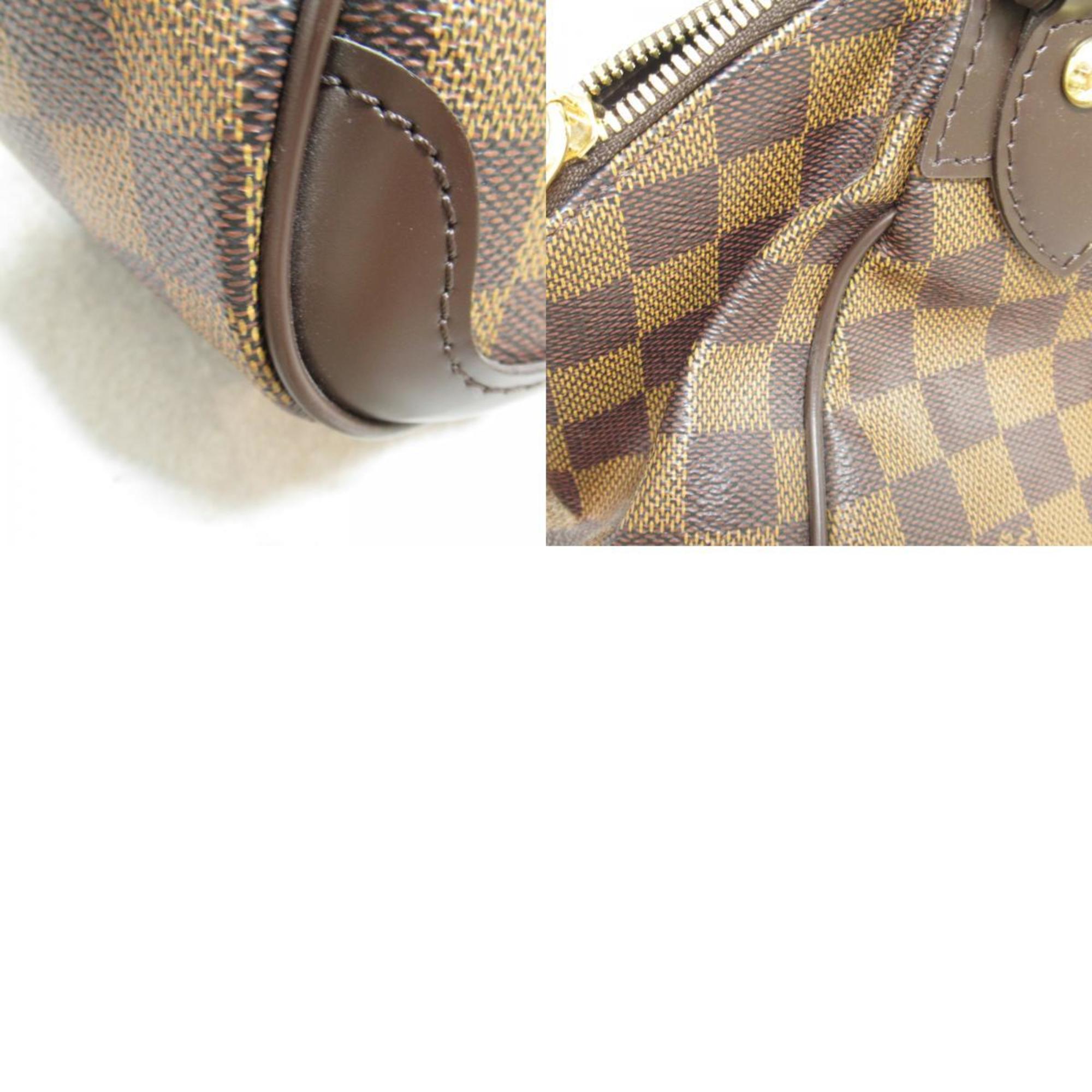 Louis Vuitton Verona PM Shoulder Bag, Coated Canvas, Damier, Women's, Brown, N41117