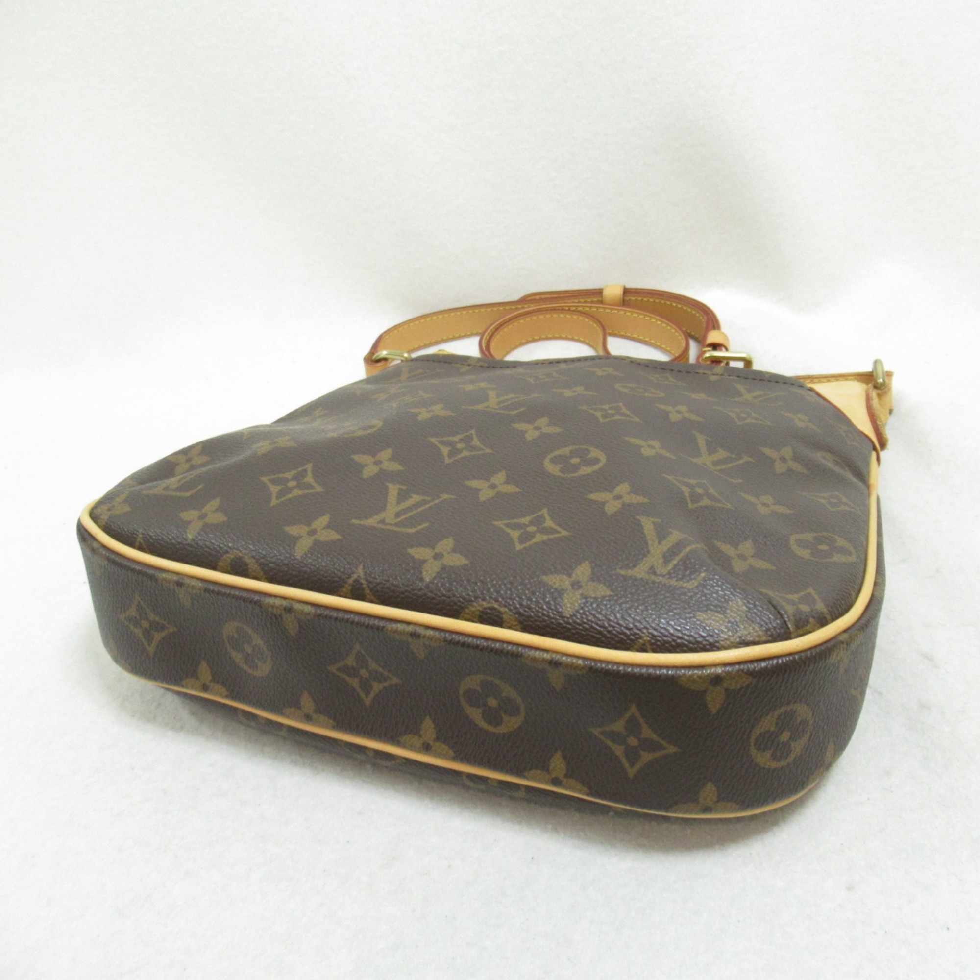 Louis Vuitton Odeon PM Shoulder Bag, Coated Canvas, Monogram, Men's, Women's, Brown, M56390