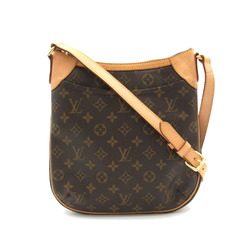 Louis Vuitton Odeon PM Shoulder Bag, Coated Canvas, Monogram, Men's, Women's, Brown, M56390