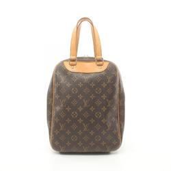 Louis Vuitton LOUIS VUITTON Excursion Monogram Handbag Bag Coated Canvas Leather Women's Brown M41450