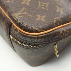 Louis Vuitton LOUIS VUITTON Excursion Monogram Handbag Bag Coated Canvas Leather Women's Brown M41450