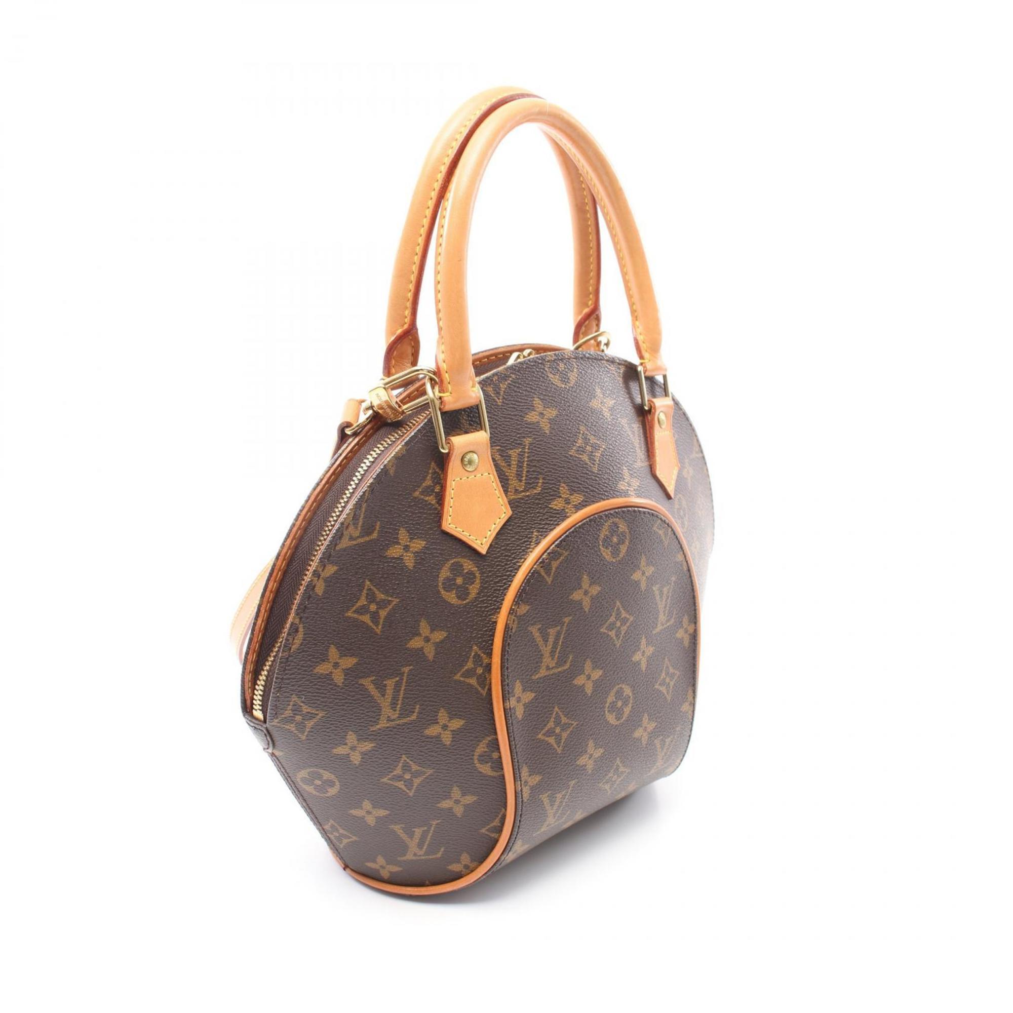 Louis Vuitton LOUIS VUITTON Ellipse PM Monogram Handbag Bag Coated Canvas Leather Women's Brown M51127