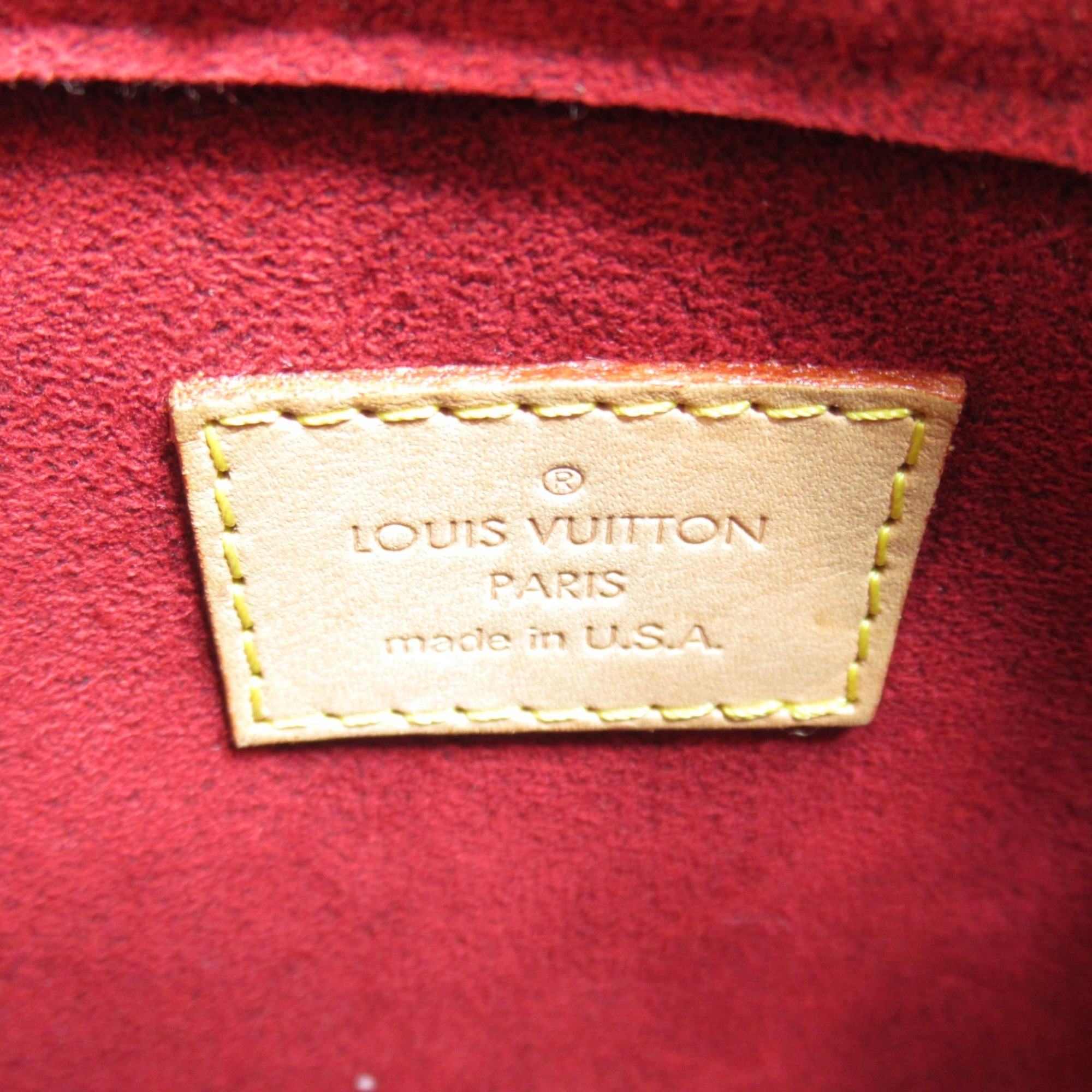 Louis Vuitton Viva Cite PM Shoulder Bag, Coated Canvas, Monogram, Women's, Brown, M51165