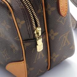 Louis Vuitton LOUIS VUITTON Amazon Monogram Shoulder Bag Coated Canvas Leather Women's Brown M45236