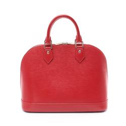 Louis Vuitton Alma Epi Castilian Red Handbag Bag Leather Women's M4058E