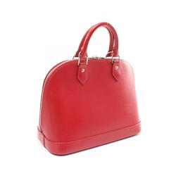 Louis Vuitton Alma Epi Castilian Red Handbag Bag Leather Women's M4058E