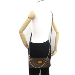 Louis Vuitton LOUIS VUITTON Eva 2way shoulder bag Bag Coated canvas Damier Women's Brown N55213