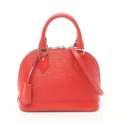 LOUIS VUITTON Alma BB Handbag Bag Leather Epi Women's Red M41160