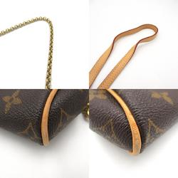 Louis Vuitton Eva Shoulder Bag, Coated Canvas, Monogram, Women's, Brown, M95567