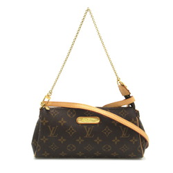 Louis Vuitton Eva Shoulder Bag, Coated Canvas, Monogram, Women's, Brown, M95567