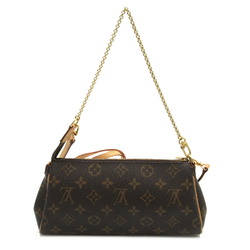 Louis Vuitton Eva Shoulder Bag, Coated Canvas, Monogram, Women's, Brown, M95567