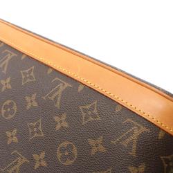 Louis Vuitton Amfurthly Vanity Star Monogram Shoulder Bag, Coated Canvas, Leather, Women's, Brown, M47275