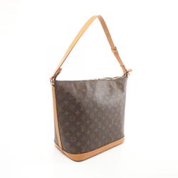 Louis Vuitton Amfurthly Vanity Star Monogram Shoulder Bag, Coated Canvas, Leather, Women's, Brown, M47275