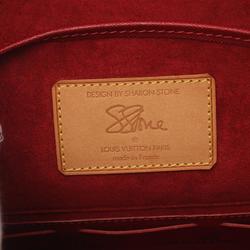 Louis Vuitton Amfurthly Vanity Star Monogram Shoulder Bag, Coated Canvas, Leather, Women's, Brown, M47275