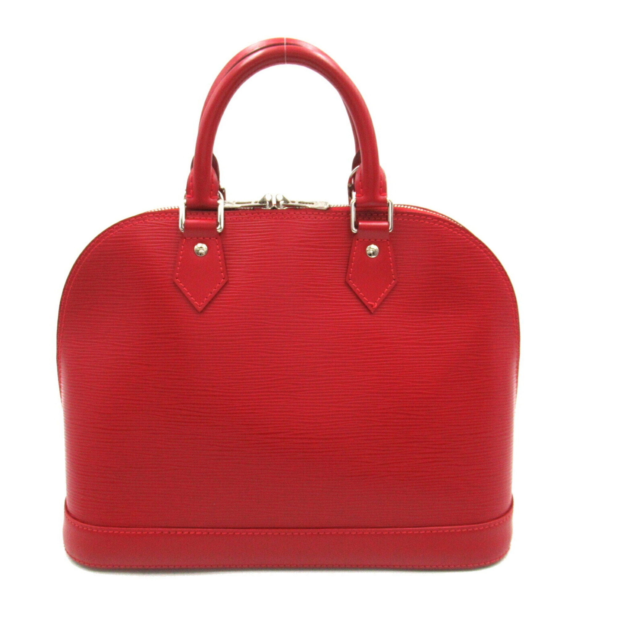 LOUIS VUITTON Alma PM Handbag Bag Leather Epi Women's Red M4058E