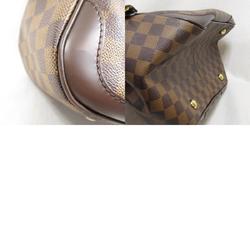 Louis Vuitton Verona MM Shoulder Bag, Coated Canvas, Damier, Women's, Brown, N41118