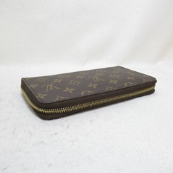 Louis Vuitton LOUIS VUITTON Zippy Organizer Round Long Wallet Coated Canvas Monogram Men's Women's Brown M60002