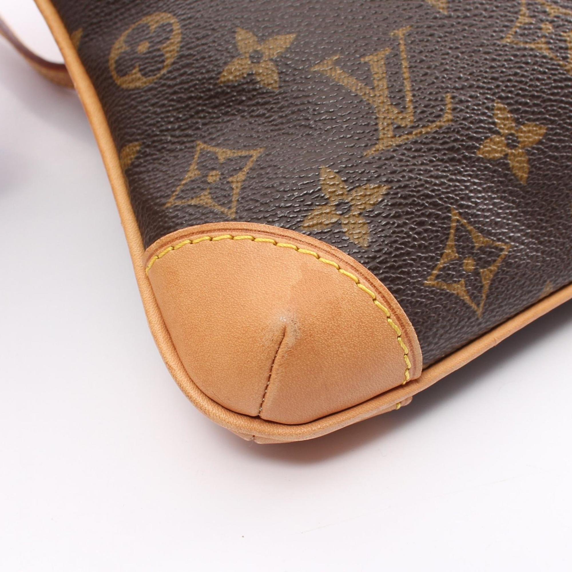 Louis Vuitton Cousin GM Monogram Shoulder Bag, Coated Canvas, Leather, Monogram, Women's, Brown, M51141