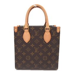 Louis Vuitton LOUIS VUITTON Sac Plat BB 2way shoulder bag Bag Coated canvas Monogram Women's Brown M46265