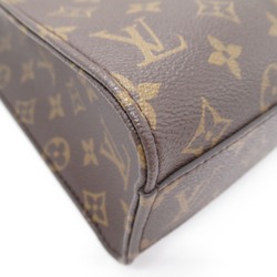 Louis Vuitton LOUIS VUITTON Sac Plat BB 2way shoulder bag Bag Coated canvas Monogram Women's Brown M46265