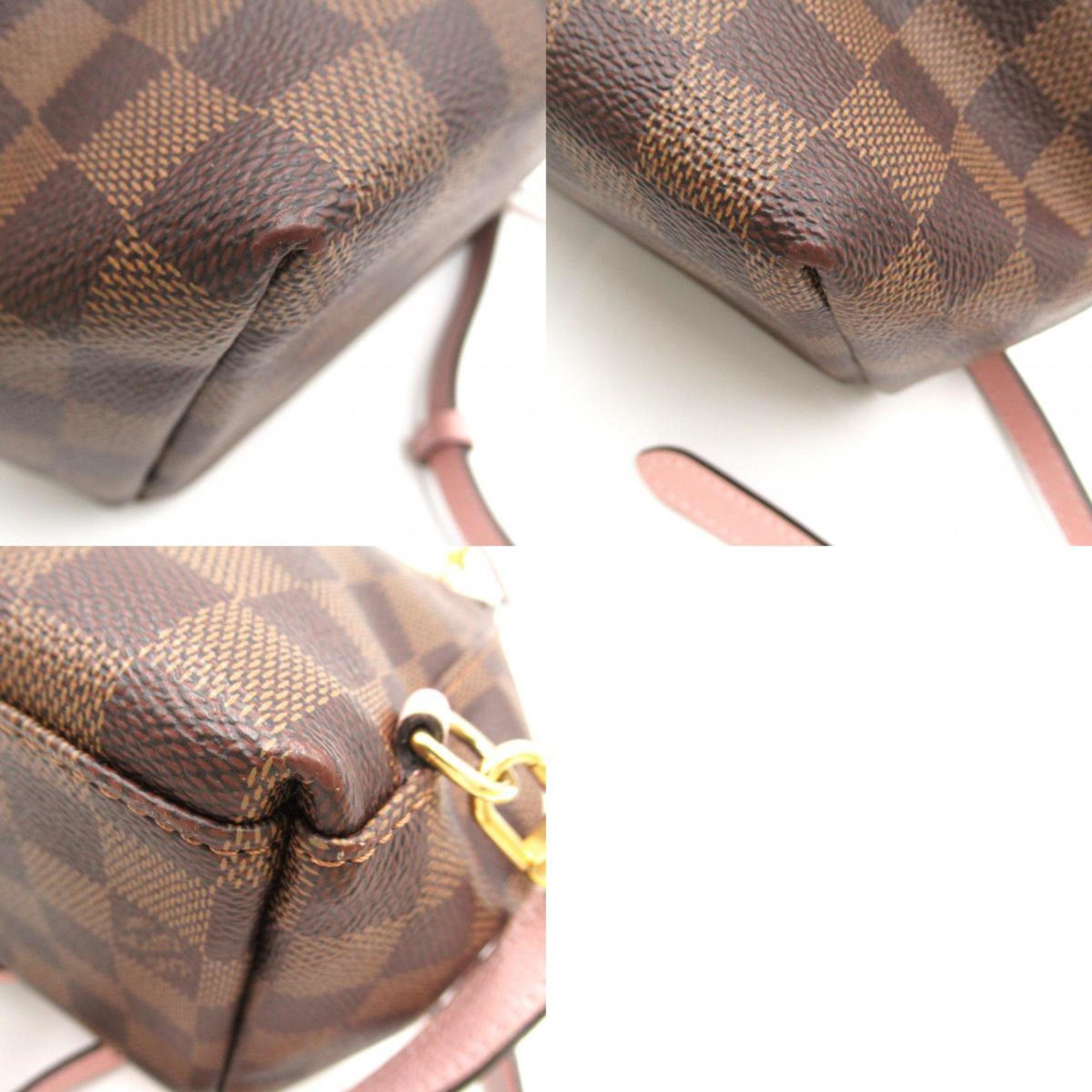 Louis Vuitton Clapton Backpack, Rucksack, Bag, Coated Canvas, Damier, Women's, Brown, Pink, N42262