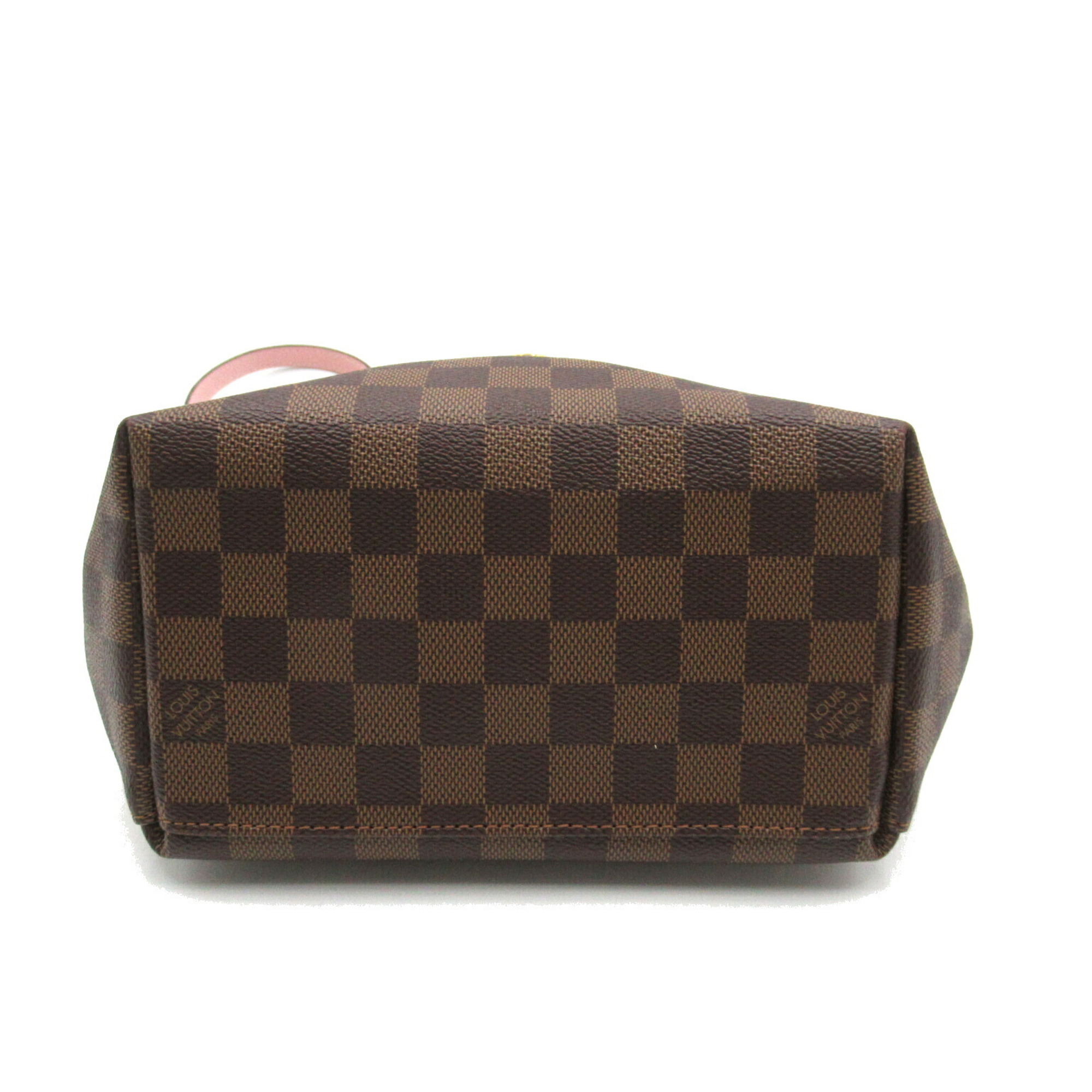 Louis Vuitton Clapton Backpack, Rucksack, Bag, Coated Canvas, Damier, Women's, Brown, Pink, N42262