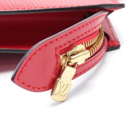 Louis Vuitton Saint Jacques Long Shoulder Epi Castilian Red Bag Leather Women's M52337