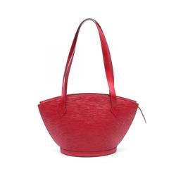 Louis Vuitton Saint Jacques Long Shoulder Epi Castilian Red Bag Leather Women's M52337