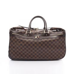 Louis Vuitton Eole 50 Damier Ebene Carry Bag Coated Canvas Leather Men's Women's Brown N23205