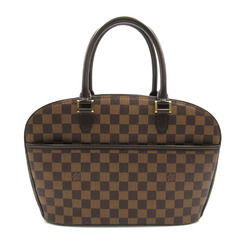 Louis Vuitton LOUIS VUITTON Saria Horizontal Handbag Bag Coated Canvas Damier Women's Brown N51282