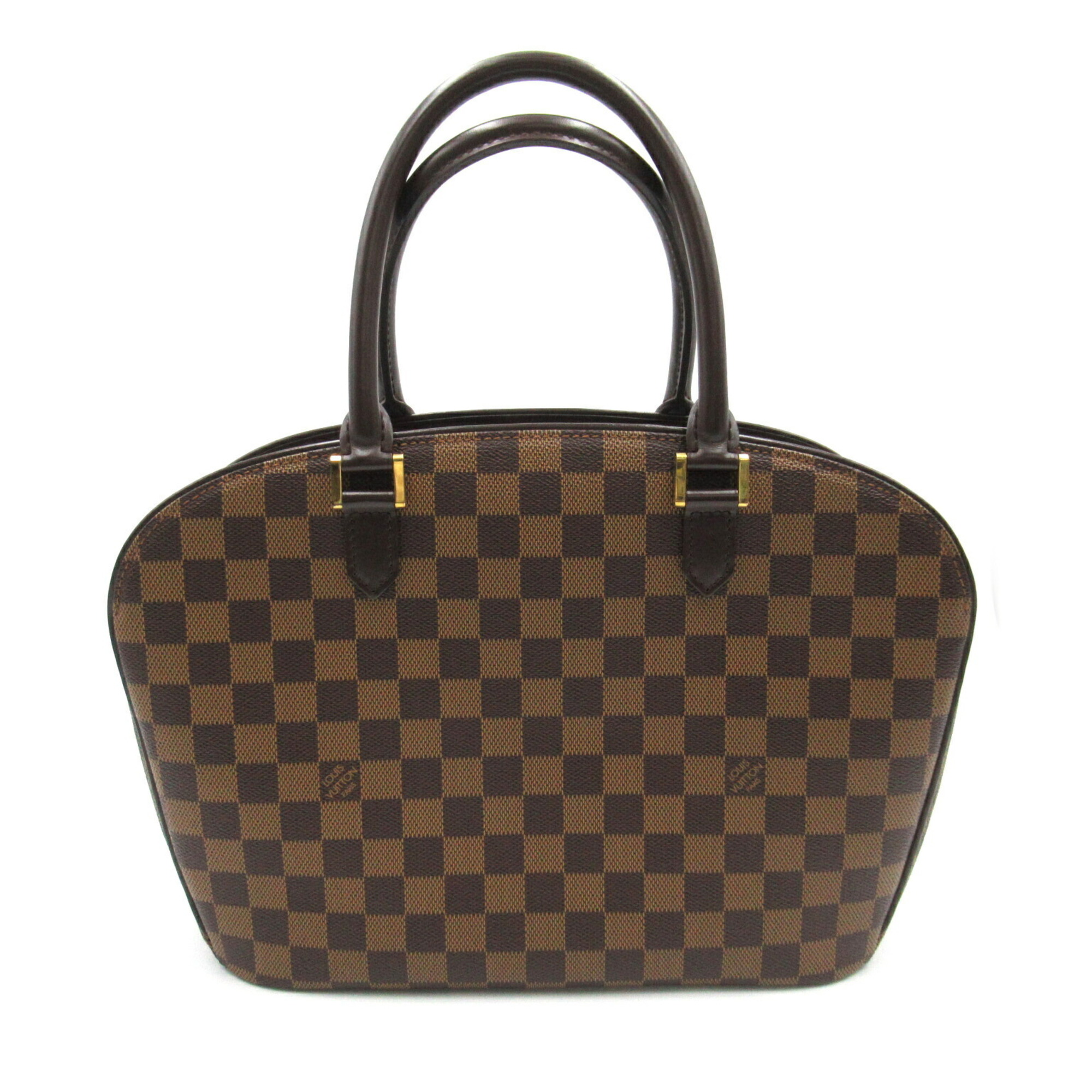 Louis Vuitton LOUIS VUITTON Saria Horizontal Handbag Bag Coated Canvas Damier Women's Brown N51282