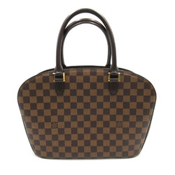 Louis Vuitton LOUIS VUITTON Saria Horizontal Handbag Bag Coated Canvas Damier Women's Brown N51282