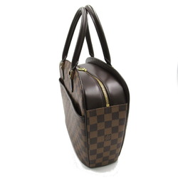 Louis Vuitton LOUIS VUITTON Saria Horizontal Handbag Bag Coated Canvas Damier Women's Brown N51282