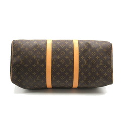 Louis Vuitton LOUIS VUITTON Keepall 50 Boston Bag Coated Canvas Monogram Men's Women's Brown M41426