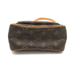 Louis Vuitton Vivacite PM Monogram Shoulder Bag, Coated Canvas, Leather, Monogram, Women's, Brown, M51165