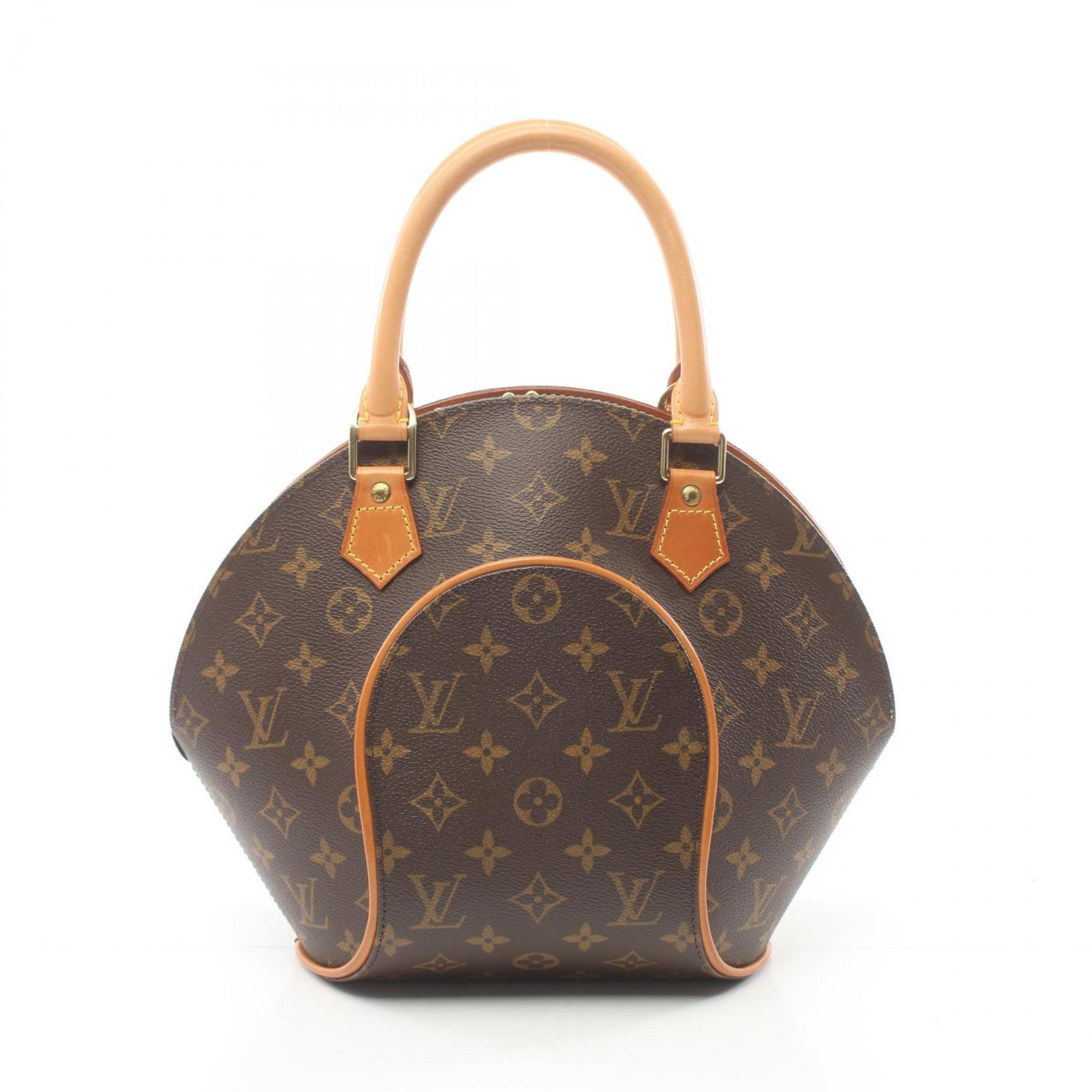 LOUIS VUITTON Ellipse PM Monogram Handbag Bag Coated Canvas Leather Women's Brown M51127