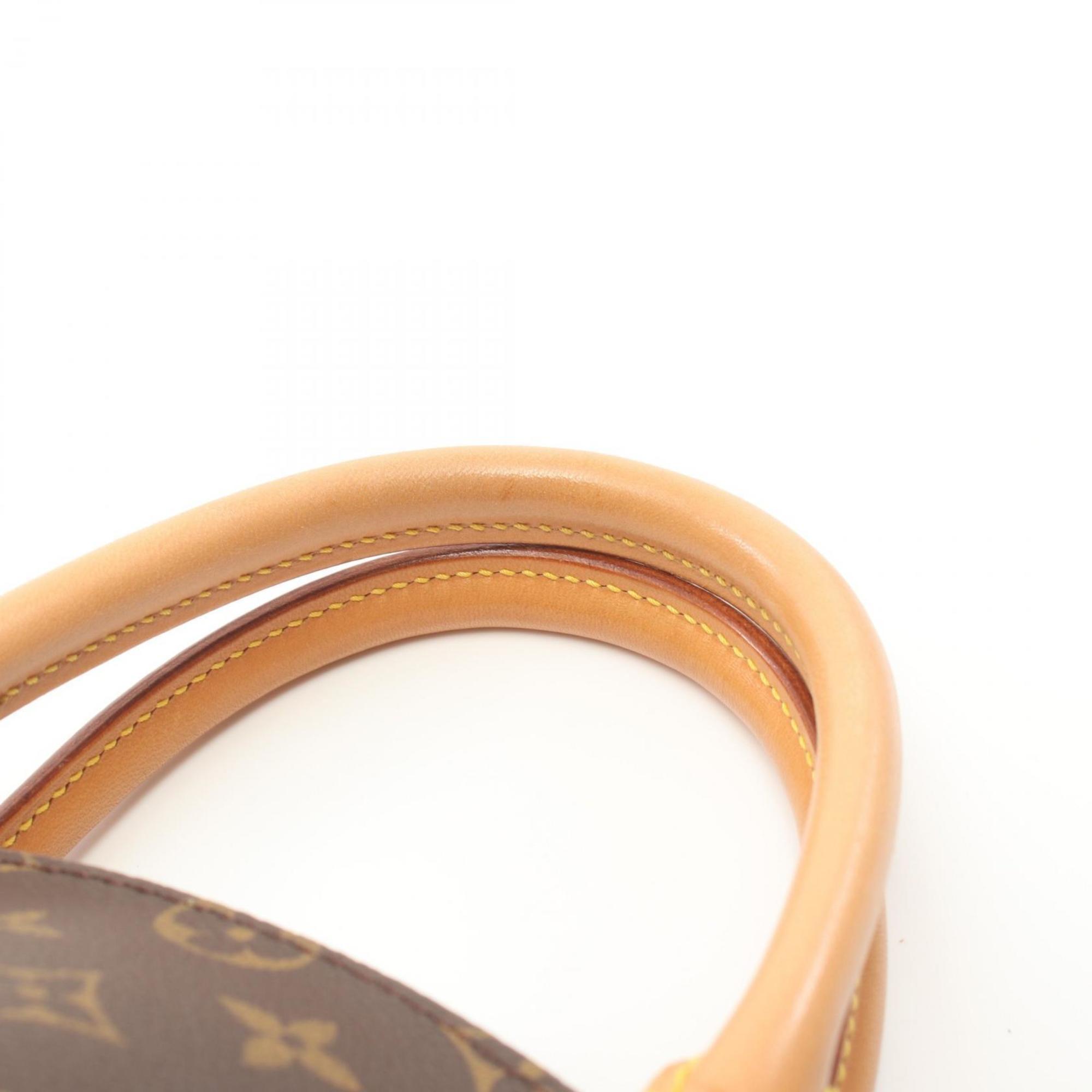 LOUIS VUITTON Ellipse PM Monogram Handbag Bag Coated Canvas Leather Women's Brown M51127