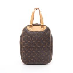 Louis Vuitton LOUIS VUITTON Excursion Monogram Handbag Bag Coated Canvas Leather Women's Brown M41450