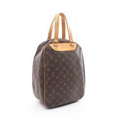 Louis Vuitton LOUIS VUITTON Excursion Monogram Handbag Bag Coated Canvas Leather Women's Brown M41450