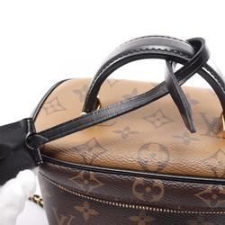 Louis Vuitton Vanity NV PM Monogram Reverse Handbag Bag Coated Canvas Leather Women's Brown Black M45165