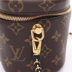 Louis Vuitton Vanity NV PM Monogram Reverse Handbag Bag Coated Canvas Leather Women's Brown Black M45165