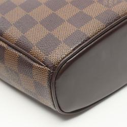 Louis Vuitton Ipanema PM Damier Ebene Shoulder Bag Coated Canvas Leather Women's Brown N51294