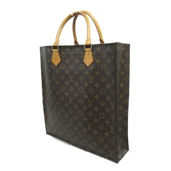 Louis Vuitton LOUIS VUITTON Sac Plat Bag Coated Canvas Monogram Women's Brown M51140