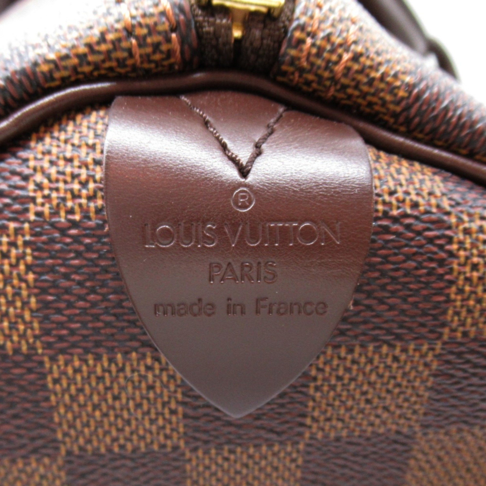 Louis Vuitton LOUIS VUITTON Keepall 50 Boston Bag Coated Canvas Damier Men's Women's Brown N41427