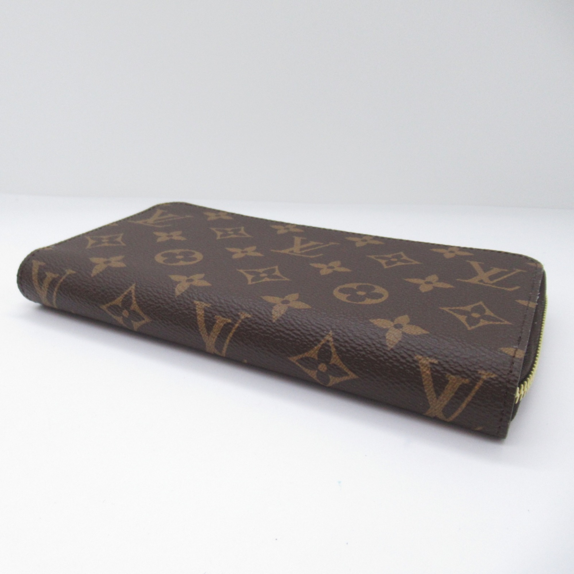 Louis Vuitton LOUIS VUITTON Zippy Wallet Round Long Coated Canvas Monogram Women's Brown M42616