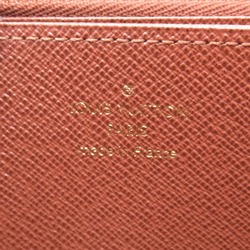 Louis Vuitton LOUIS VUITTON Zippy Wallet Round Long Coated Canvas Monogram Women's Brown M42616