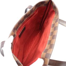 Louis Vuitton Clifton Damier Ebene Tote Bag, Coated Canvas, Leather, Women's, Brown, N51149