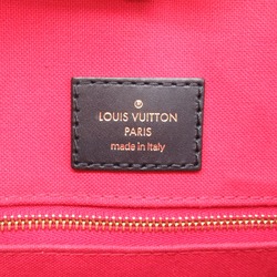 LOUIS VUITTON On the Go MM Bag, Coated Canvas, Monogram Giant, Women's, Brown, M45321