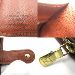 Louis Vuitton LOUIS VUITTON Compact Zip Bi-fold Wallet Coated Canvas Monogram Men's Women's Brown M61667